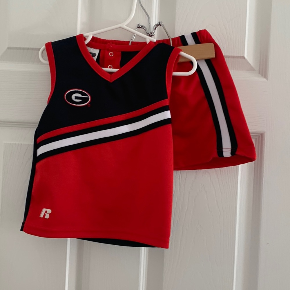 University of Georgia cheerleading suit